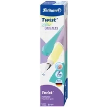 Pildspalva Pelikan Twist M Color Blocking gaiša (300010111)