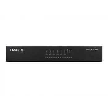 LANCOM 2100EF - SD-WAN vārteja ar šķiedru un Ethernet - 1GbE, 2.5GbE - 1U - mākoņpārvaldīta - galda/plaukta montāža (61109)