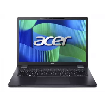Acer TravelMate TMP414-53-G2-TCO-585Q | 14 collu klēpjdators | Slate blue | WUXGA | Intel Core 5 120U | 16 GB DDR5 | 256 GB SSD