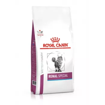Sausā kaķu barība Royal Canin Renal Special Adult 400 g — nieru atbalsts, 26% olbaltumvielas, 17% tauki