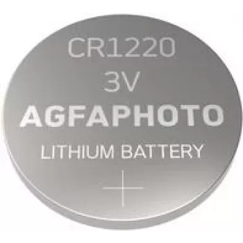 AgfaPhoto Pogas baterija CR 1220 Litija 3 V 5 gab. (150-803210)
