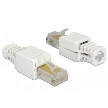 Vadu savienotājs DeLOCK 86415 RJ-45 Balts