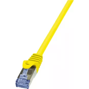 Tīkla kabelis LogiLink 1m Cat.6A RJ-45 S/FTP Dzeltens