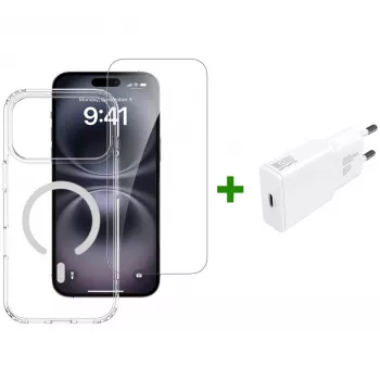 4smarts Border Case iPhone 17 Pro Max 17.5 cm Caurspīdīgs Balts