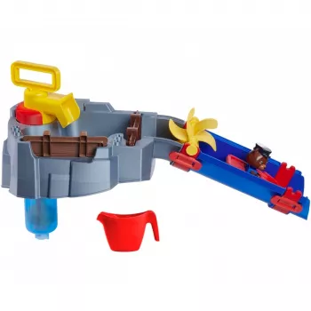 Vannas rotaļu komplekts Simba-Dickie Aquaplay Sploshy Mountain – plastmasas, 1.5+ gadiem (zils/brūns/sarkans/dzeltens)