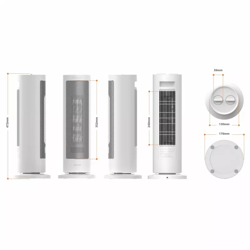 Sildītājs ar ventilatoru Xiaomi BHR8228EU