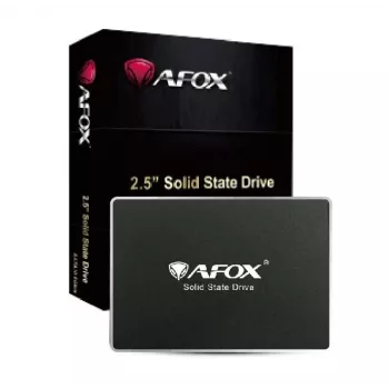 AFOX SD250-512GQN 512GB QLC 2,5 collu SATA III cietvielu disks, 560 MB/s