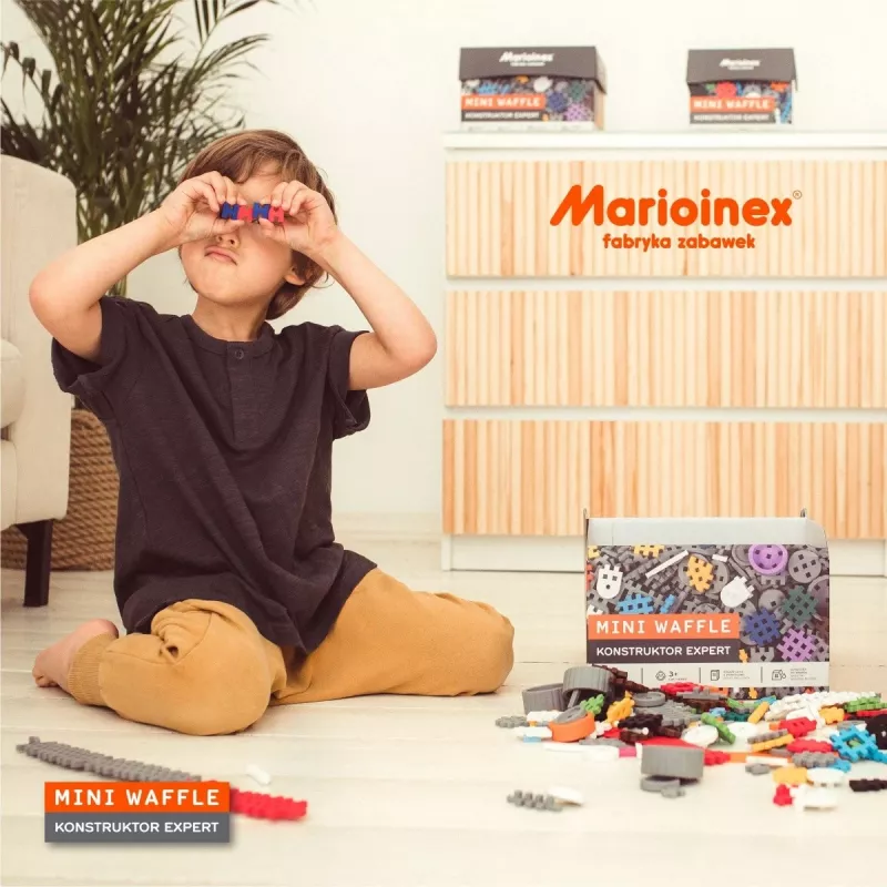 Marioinex Mini Waffle klučiu konstruktors Constructor Expert, 501 gab.