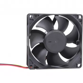 Alphacool 24829 8 cm melns ventilators 1000-6000 RPM 130,83 m³/h