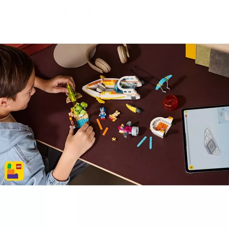 LEGO Sonic the Hedgehog Tails’ piedzīvojumu laivas komplekts 76997