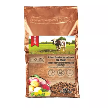 O'CANIS Premium liellopu gaļa ar prosas putraimiem, kartupeļiem un sarkanajām bietēm - sausā suņu barība - 12kg