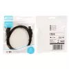 USB AM-AM kabelis 1,8 m melns