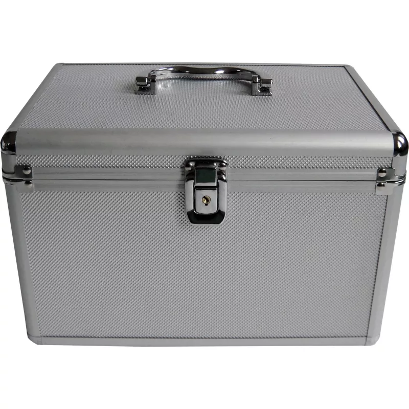 Kaste diskiem MediaRange BOX75, 200 diski, Sudraba