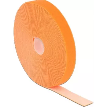 DeLOCK 18748 Līmlentes spriegotājs 20mm 10m Oranžs