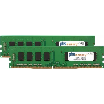 PHS-memory 32GB (2x16GB) komplekts RAM atmiņa Gigabyte GA-X150M-PRO ECC (rev. 1.0) DDR4 UDIMM 2133MHz (SP152379)