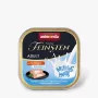 Slapjā kaķu barība animonda Vom Feinsten Adult Milkies Poultry Creamy Filling 100 g paplāte