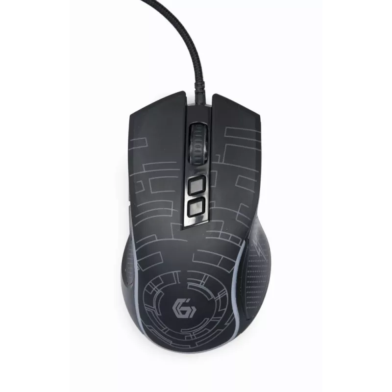 Gembird MUSG-RGB-01 pele labai rokai USB Type-A 3600 DPI