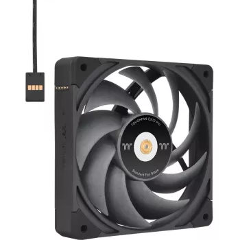 Thermaltake TOUGHFAN EX12 Pro Swappable Edition 120mm korpusa ventilators 3 komplektā Melns
