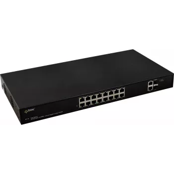 PULSAR SF116 pārvaldāms tīkla slēdzis Fast Ethernet (10/100) PoE 1U melns