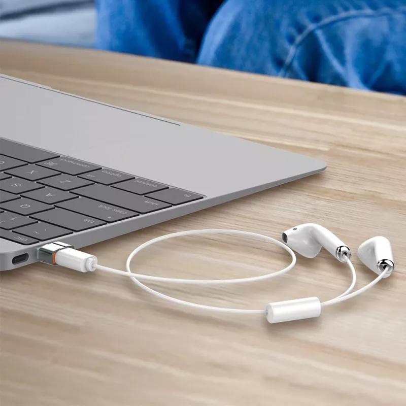 USB-C uz USB-A adapteris ColorWay CW-AD-CA — USB 3.0 līdz 5 Gbps, kompakts plug-and-play