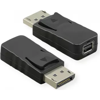 Value 12.99.3160 Kabeļa adapteris DisplayPort–Mini DisplayPort Melns