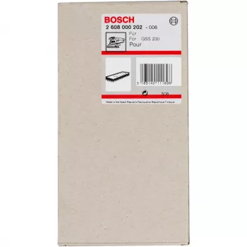 Bosch 2 608 000 202 slīpēšanas pamatne ar Velcro stiprinājumu, 1 gab.