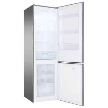 Ledusskapja-saldētāja kombinācija AMICA FK 2995.2FTX(E) 299L — inox, apakšējais saldētājs, No Frost, 181 cm