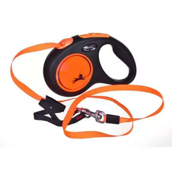 FLEXI New Neon S - izvelkamā pavada - 5 m