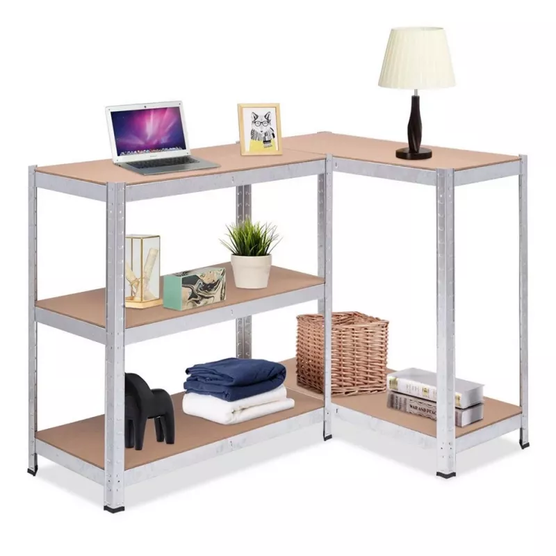 Plauktu statīvs GreenBlue GB378 cinkots metāls 5 plaukti, 900×400 mm, 75 kg max uz plaukta