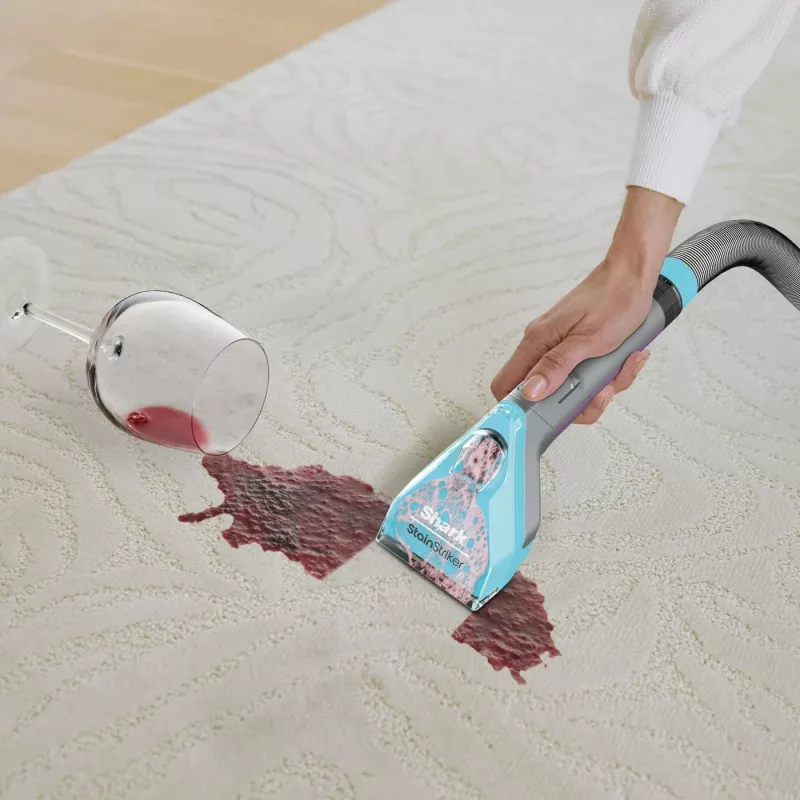 Shark StainStriker HairPro Pet PX250EUT rokas traipu tīrītājs matiem un traipiem — rokas tīrītājs, mērķtiecīga plankumu apstrāde