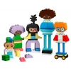 Būvējams komplekts LEGO DUPLO 10423 cilvēku figūru komplekts, 71 gab., vecumam 3+, figūras augstums 260 mm