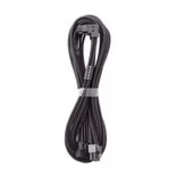 PCIe barošanas pagarinātājs CableMod C-Series Pro Variant A 90° 16-pin uz 2×8-pin melns