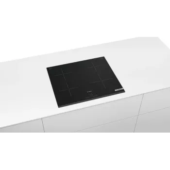 Bosch PUE63KBB6E Indukcijas plīts virsma, 4 zonas, skārienjutīga, taimeris, melna
