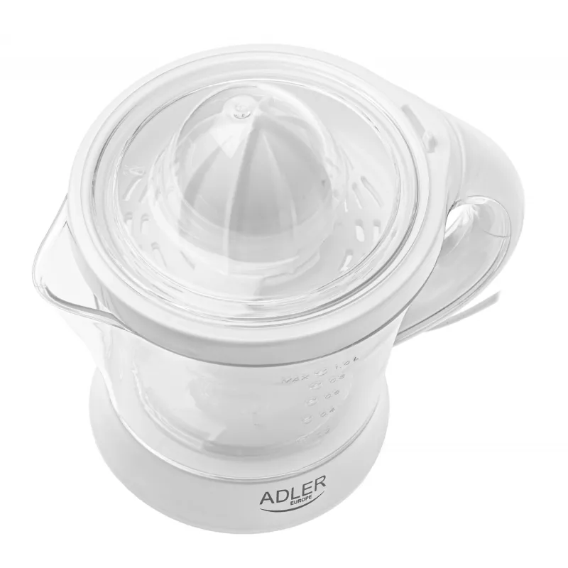 Adler Citrus Juicer AD 4014 - Citrus sulu spiede, balta, 40 W