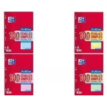 Ieliktņi A4 SEYES CONQUERANT SEYES Dzeltens 80 g/m² 50 loksnes