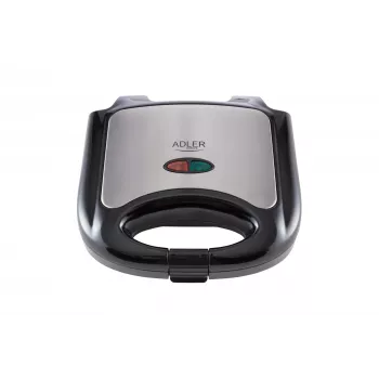 Sviestmaižu gatavotājs Adler AD 3015 750 W Melns Sudrabs