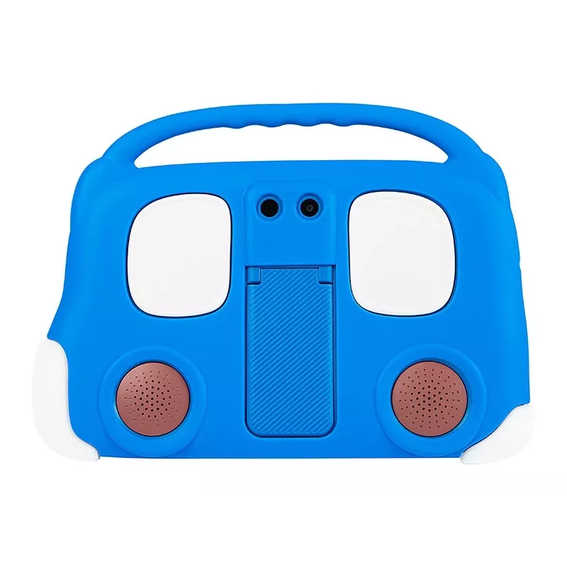 BLOW KidsTAB8 4G planšete, 8 collu 1280x800, 8 kodolu T606 1,6 GHz, 4 GB RAM, 64 GB, Android 12, LTE, microSD, ar apvalku, zila