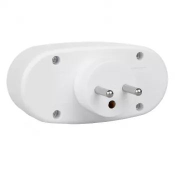 Maclean MCE337 E Strāvas sadalītājs ar 2 kontaktligzdām un automātisko slēdzi, E tips, 2x16A