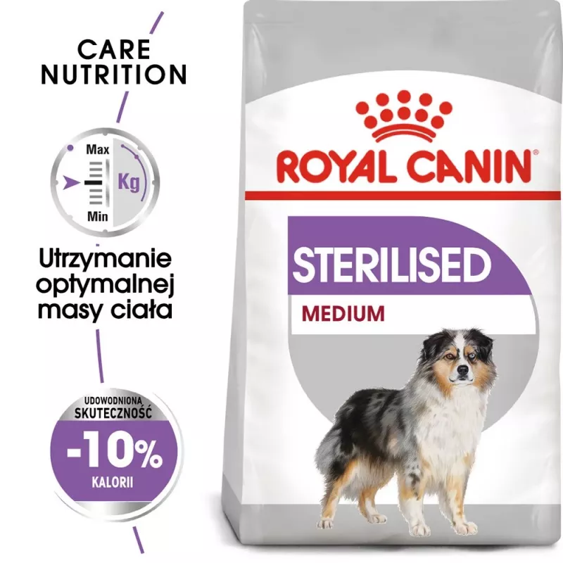 ROYAL CANIN Medium Sterilised sausā suņu barība - 3 kg