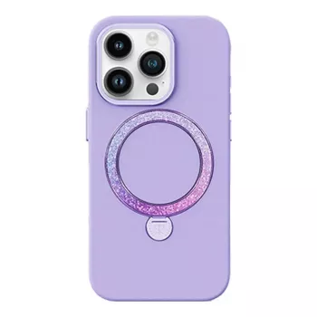 Telefona maciņš Joyroom Dancing Circle PN-15L2 iPhone 15 Pro (violets) bez iepakojuma