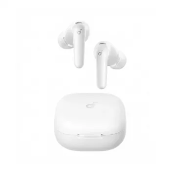 Anker Soundcore R60i NC D1202G21 Austiņas – Īsti bezvadu – Aktīvā trokšņu slāpēšana – Bluetooth 6.1 – 11 mm Draiveri – Balta (D1202G21)