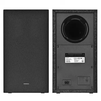 Samsung HW-B650F 3.1 kanālu skaņas josla ar bezvadu zemfrekvences skaļruni, 370 W, Q-Symphony, DTS Virtual:X