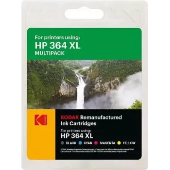 Kodak 185H036464 oriģinālā tintes kasetne HP DJ3070A CMYK HP364XL /N9J74AE 1 x 18 ml 3 x 11,5 ml