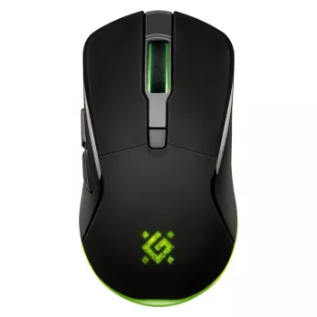 Bezvadu spēļu pele DEFENDER Demon GM-534 RF, ambidekstrāla, 3200 DPI, 5 pogas, 2.4 GHz USB-A nano uztvērējs
