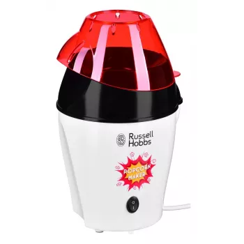 Popkorna pagatavotājs Russell Hobbs Fiesta melns, sarkans, balts 1200 W