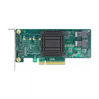 DeLOCK PCI Express x8 karte ar 2 x iekšējiem SFF-8643 NVMe portiem, Low Profile