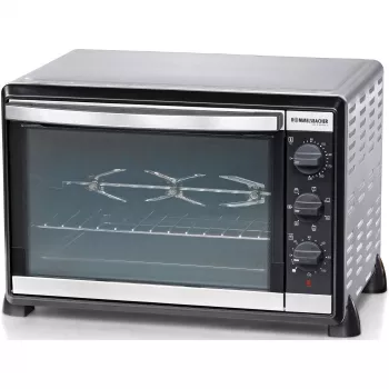 Cepeškrāsns Rommelsbacher BG 1805/E Nerūsējošais tērauds – 42 L, 80–230 °C, 7 režīmi, rotisserie