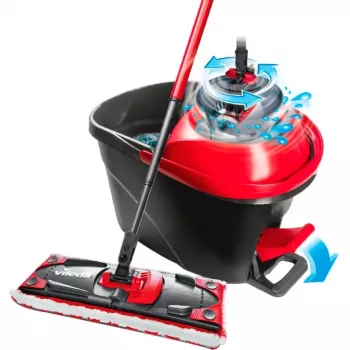 Vileda Ultramat Turbo rotējošā mopa komplekts