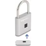 Biometriskā atslēga Navilock 20966 pirksta nospiedumu slēdzene, 75×45 mm, sudraba