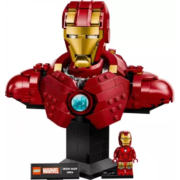 LEGO konstruktors Marvel Super Heroes Dzelzs vīrs MK4 3D modelis, 436 gab., 1 minifigūra, 18+